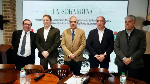 Presentación del proyecto de gestión, dinamización, promoción y digitalización ''Patrimonio popular y eclesiástico en el norte del territorio del Fuero de Alfonso V’. Foto: Campillo.