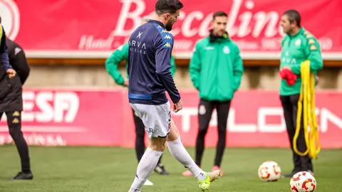 En el tramo más importante de la competición, la Cultural sufre. Ante el Real Unión, como en las jornadas anteriores, el equipo de Llona tuvo que remontar y remar a contracorriente. Fotos: Isaac Llamazares | CyDLeonesa