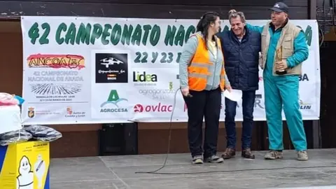 Entrega de premios del 42º Campeonato Nacional de Arada en la localidad de Mansilla de las Mulas.