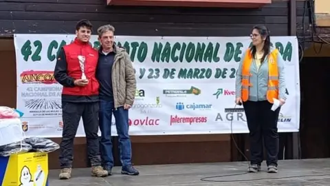 Entrega de premios del 42º Campeonato Nacional de Arada en la localidad de Mansilla de las Mulas.