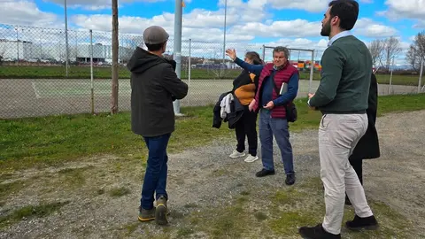 Visita del grupo municipal del Partido Popular de León a Armunia.