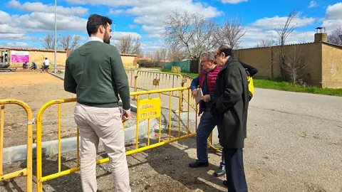 Visita del grupo municipal del Partido Popular de León a Armunia.