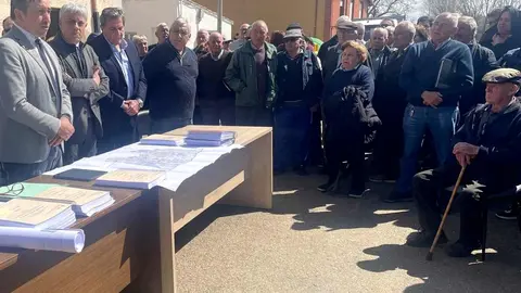 La Junta presenta la distribución de las fincas de la concentración parcelaria de 4.300 hectáreas del Páramo Bajo secano.