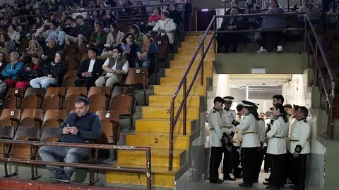 El presidente de las Cortes y de la Fundación de Castilla y León, Carlos Pollán, asiste al concierto ‘El Sonido de la Pasión’, con el subdelegado del Gobierno, Héctor Alaiz; el delegado Territorial, Eduardo Diego y el Procurador del Común, Tomás Quintana. Foto: Peio García.