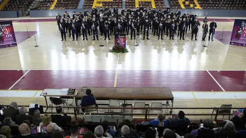 El presidente de las Cortes y de la Fundación de Castilla y León, Carlos Pollán, asiste al concierto ‘El Sonido de la Pasión’, con el subdelegado del Gobierno, Héctor Alaiz; el delegado Territorial, Eduardo Diego y el Procurador del Común, Tomás Quintana. Foto: Peio García.