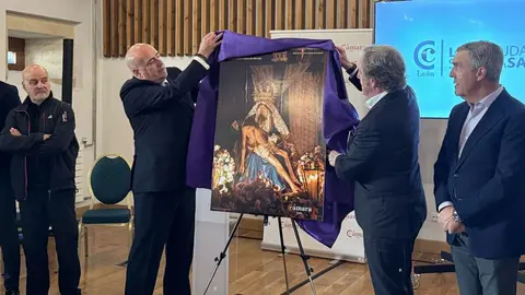 Presentación de la campaña de Semana Santa de León 2025 de la Cámara de Comercio.