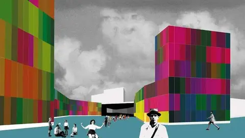 El Museo de Arte Contemporáneo en León (Musac) celebra su vigésimo aniversario pero conviene ahora revisar los bocetos originales de aquella aventura enmarcada dentro del modernismo. Las imágenes corresponden al estudio Mansilla + Tuñón Arquitectos.