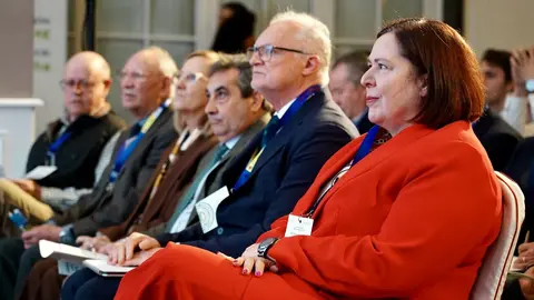 La secretaria de Estado de Agricultura y Alimentación, Begoña García Bernal, inaugura la jornada 'La modernización del regadío en Castilla y León'. Foto: Campillo.