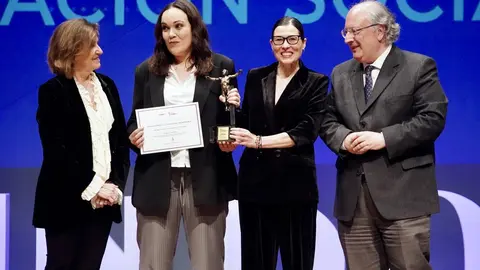 Celebración de la gala con motivo del décimo aniversario de la Fundación Obra Social de Castilla y León y entrega de los VI Premios Fundos. Foto: Campillo