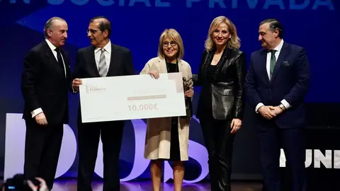 Celebración de la gala con motivo del décimo aniversario de la Fundación Obra Social de Castilla y León y entrega de los VI Premios Fundos. Foto: Campillo