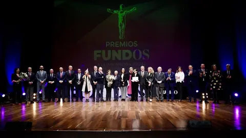 Celebración de la gala con motivo del décimo aniversario de la Fundación Obra Social de Castilla y León y entrega de los VI Premios Fundos. Foto: Campillo