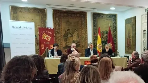 La Casa de León de Madrid recibe al Heraldo de León en el primer acto oficial desde su lanzamiento. heraldodeleon.es nace 