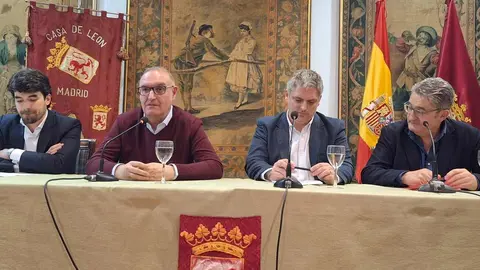 La Casa de León de Madrid recibe al Heraldo de León en el primer acto oficial desde su lanzamiento. heraldodeleon.es nace 