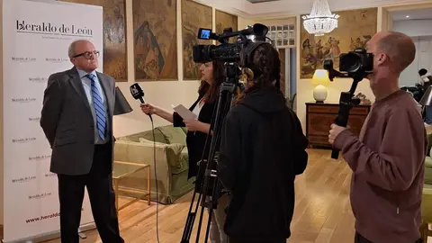 La Casa de León de Madrid recibe al Heraldo de León en el primer acto oficial desde su lanzamiento. heraldodeleon.es nace 
