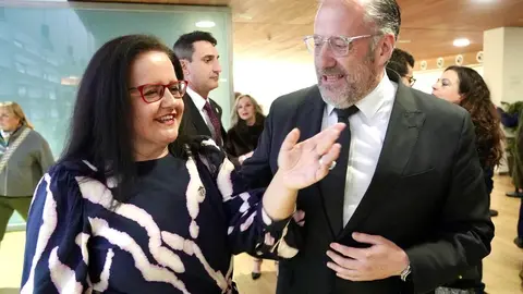 Marta Franco López proclama el Pregón Oficial de la Semana Santa de León. Fotos: Campillo
