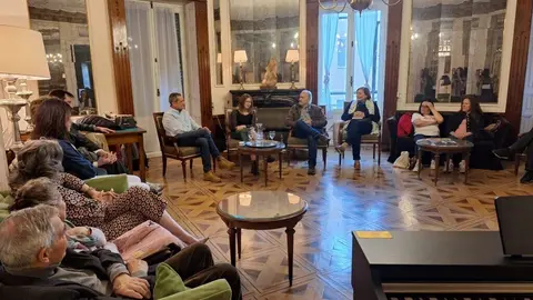 La inspiradora historia de Camino Martínez de la Riva, en la Casa de León en Madrid.