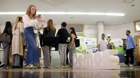 Celebración de Expo Leóni4 II Digital & Tech Forum en la Universidad de León. Foto: Peio García.