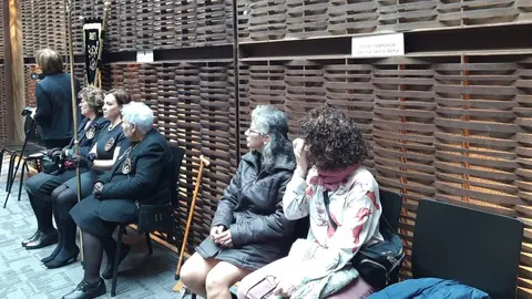 El XIV Rito de Tinieblas en el Museo de los Pueblos Leoneses de Mansilla de las Mulas. Fotos: Ayuntamiento de Mansilla de las Mulas.
