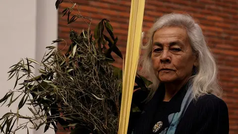 Procesión del Domingo de Ramos en Ponferrada. Fotos: César Sánchez.