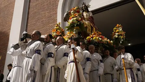 Procesión del Domingo de Ramos en Ponferrada. Fotos: César Sánchez.