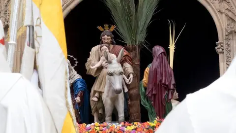 Procesión del Domingo de Ramos en Salamanca.  Fotos: Jesús Formigo.
