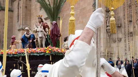 Procesión del Domingo de Ramos en Salamanca.  Fotos: Jesús Formigo.