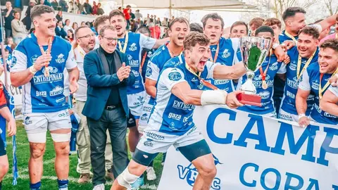 VRAC Quesos Entrepinares ofrece su octava Copa Ibérica a la ciudad de Valladolid.