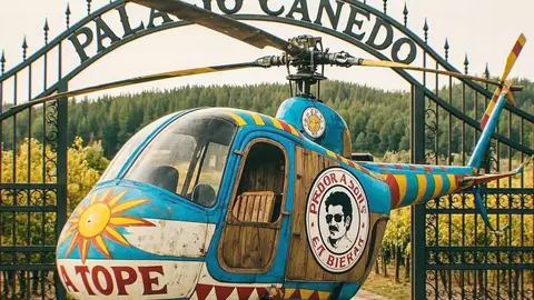 El popular empresario, productor e innovador berciano, siempre apasionado del motor, ve cómo la IA elabora lo que habrían sido sus vehículos 'A tope' por tierra, mar y aire