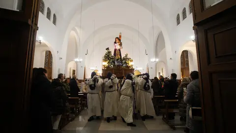 Procesión del Silencio de Ponferrada. Foto: César Sánchez.