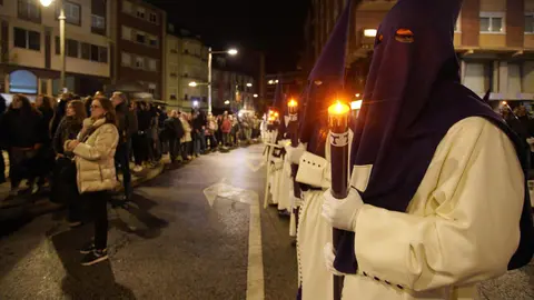 Procesión del Silencio de Ponferrada. Foto: César Sánchez.