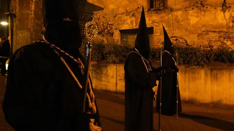 Procesión del Silencio de Ponferrada. Foto: César Sánchez.