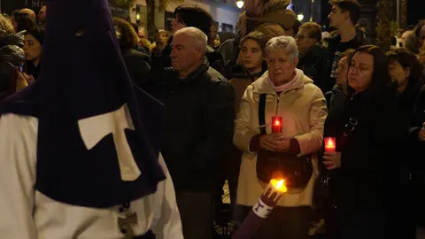 Procesión del Silencio de Ponferrada. Foto: César Sánchez.
