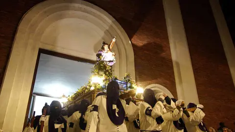 Procesión del Silencio de Ponferrada. Foto: César Sánchez.