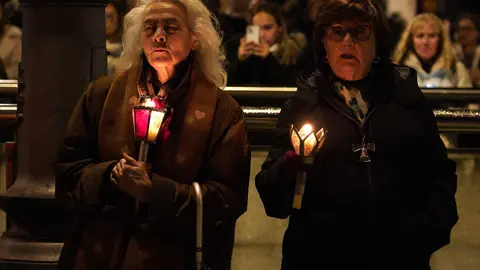 Procesión del Silencio de Ponferrada. Foto: César Sánchez.