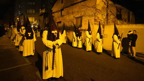 Procesión del Silencio de Ponferrada. Foto: César Sánchez.