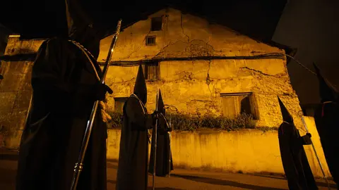 Procesión del Silencio de Ponferrada. Foto: César Sánchez.