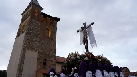 Jueves Santo en Santa Marina del Rey: Devoción al Ecce Homo.