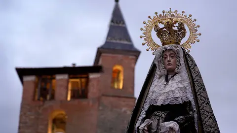Jueves Santo en Santa Marina del Rey: Devoción al Ecce Homo.