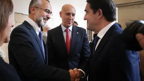 El director científico de Computación Cuántica de Google, Sergio Boixo recibe el premio Leonés del Año 2024. Fotos Peio García.