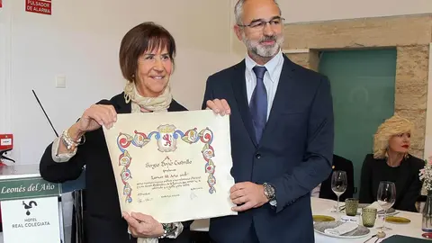 El director científico de Computación Cuántica de Google, Sergio Boixo recibe el premio Leonés del Año 2024. Fotos Peio García.
