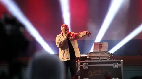 Miles de jóvenes participan en las actuaciones programadas por la Junta con motivo de la celebración del Día de la Comunidad. Foto: Peio García