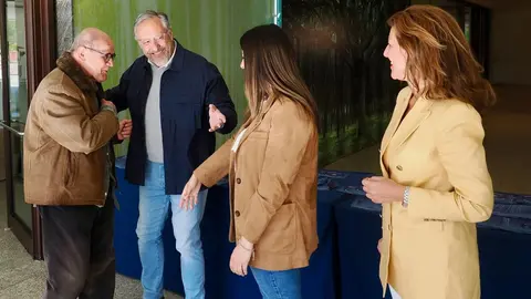 Carlos Pollán inaugura la Jornada de Puertas Abiertas de las Cortes de Castilla y León. Fotos: R. Valtero.