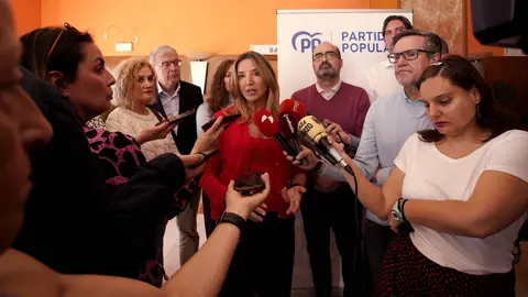 La portavoz del PP en el Senado asiste a los ‘Encuentros Populares’ en Ponferrada. Fotos: César Sánchez