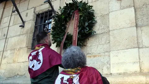 Homenaje a los héroes leoneses de la Guerra de Independencia Fotos Peio García (1)
