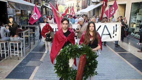 Homenaje a los héroes leoneses de la Guerra de Independencia Fotos Peio García (11)