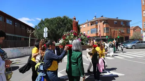 Romería San Isidoro del Monte en Trobajo del Camino.  Fotos: Isaac Llamazares.