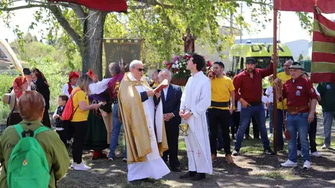 Romería San Isidoro del Monte en Trobajo del Camino.  Fotos: Isaac Llamazares.