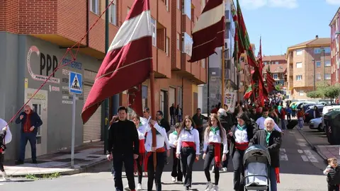 Romería San Isidoro del Monte en Trobajo del Camino.  Fotos: Isaac Llamazares.