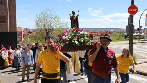 Romería San Isidoro del Monte en Trobajo del Camino.  Fotos: Isaac Llamazares.