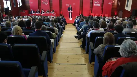 Celebración del XV Congreso Provincial del PSOE de León, con las intervenciones de Juan Francisco Serrano, diputado y secretario adjunto de organización del PSOE; la vicesecretaria del PSCyL, Nuria Rubio; el secretario general del PSOE de León, Javier Alfonso Cendón, el delegado del Gobierno, Nicanor Sen, el subdelegado del Gobierno, Héctor Alaiz y el presidente de la Diputación, Gerardo Álvarez Courel. Fotos: Peio García.